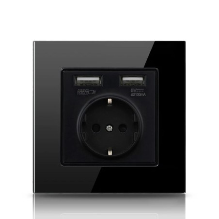 Full HD WIFI camera wall socket