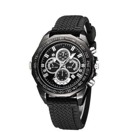 Orologio Sportivo con Fotocamera Full HD, Visione Notturna e Microfono Integrato